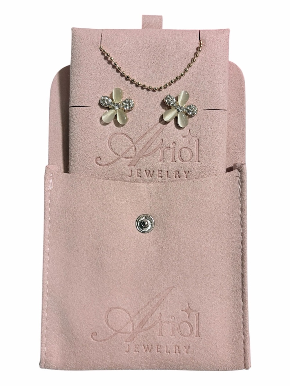 Gold Filled Flower Jewelry Set Ariol Jewelry